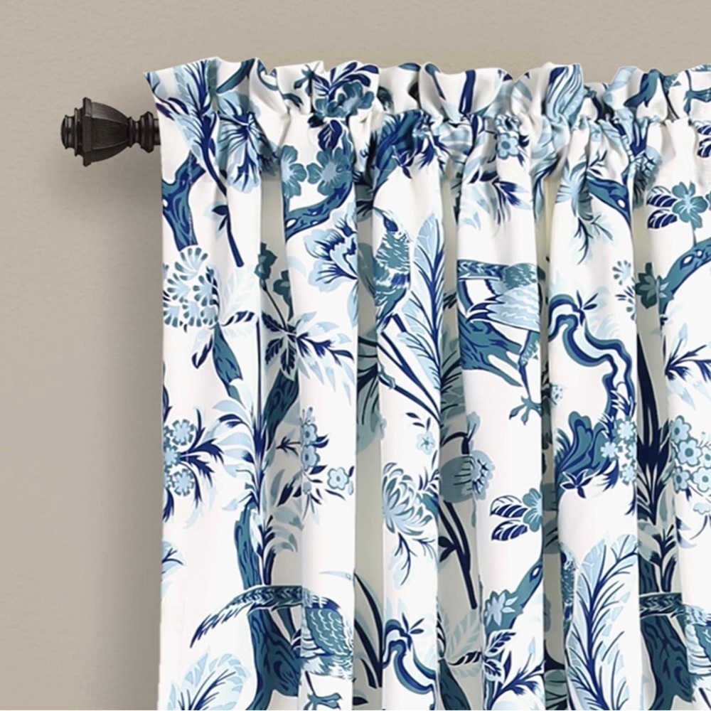 Lush Decor,Blue Curtains Dolores Darkening Living,Dining Room,Bedroom,Pa… - Picture 3 of 6